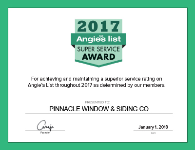 Angie's List award 2017